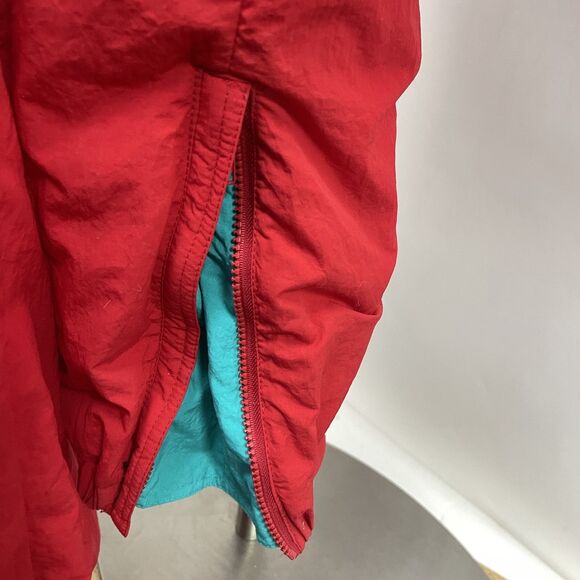 Alpine Designs Snow Suit Ski Jacket Red White Teal Green Large Gore-Tex Uni-sex - Picture 4 of 16